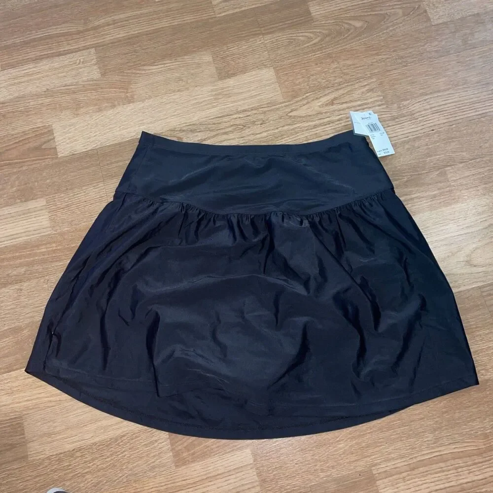 Raisins CurveTrendy Plus Size Bravo Tummy-Control Swim Skirt Size 18W NWT $54 - Picture 3 of 6